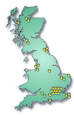 Map of PHCC developments